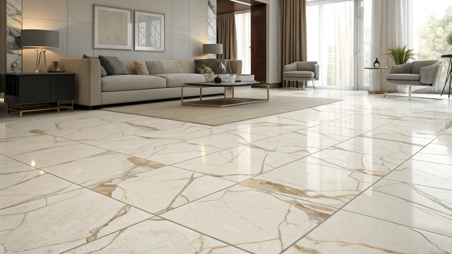 Керамическая плитка и керамогранит под травертин: благородство античности